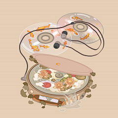 DIda咔嚓采集到物品插画