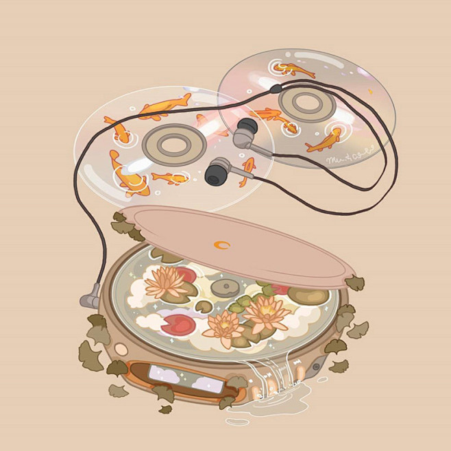 满满的生命力！复古色生态景观插图