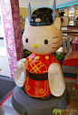 2014天河城HelloKitty拜大年商业美陈