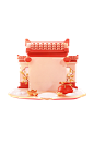 新年 牌坊 屋子