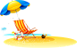 沙滩椅 遮阳伞 