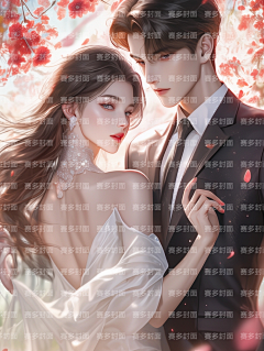 赛多封面设计工作室采集到版权-都市女频双人多人【授权QQ3324352440】