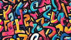 点击来源直接获取大图文件 |粗体排版图案壁纸