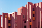 modern architecture spain concrete design colors contemporary architecture arquitectura city geomteric bofill