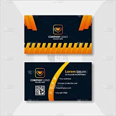 Clean style modern business card template, Modern 