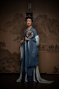 【山涧服饰】真丝女装汉服唐代诃子大袖衫 舞服舞台版-山涧云歌-淘宝网