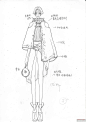 我的毕业设计 草稿 正稿 实物 t台秀 - 服装画\手绘 - 穿针引线服装论坛