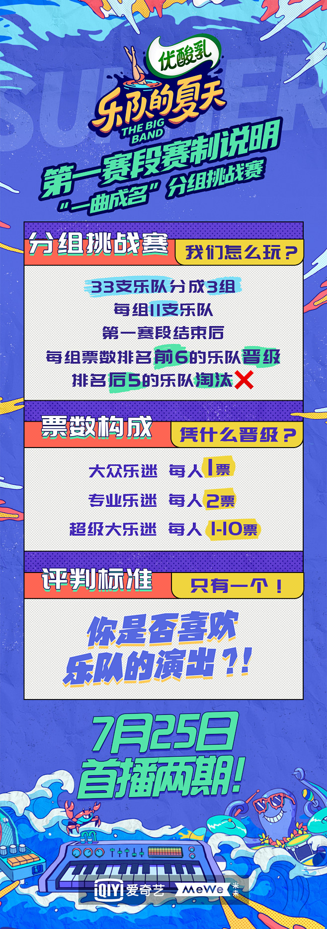 #乐队的夏天2定档#全新赛制玩起来！