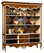 Raspail Open Bookcase traditional-bookcases