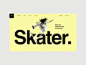 Scrolling Skateboard Site