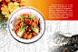中国传统美食菜谱PSD素材