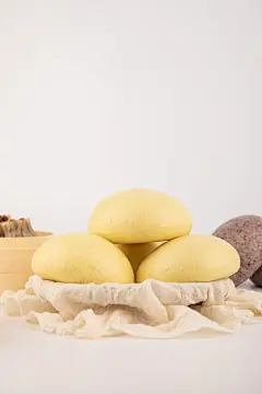 蒸屉布玉米馒头包点面点早餐美食摄影图
