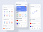 Wallet Mobile App - Figma Resources : Hey 
This is a modern, clean, and very detailed UI kit for iOS and Android apps. You can use this app template to create banking apps, crypto wallets, and budget planners. We designed 30 beautiful unique screens for y