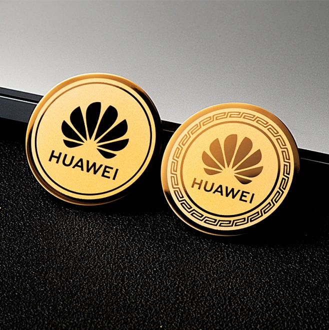高档胸牌定做企业圆形 徽章高端工牌工作证 定制别针logo胸针华为-淘宝网-花瓣网
