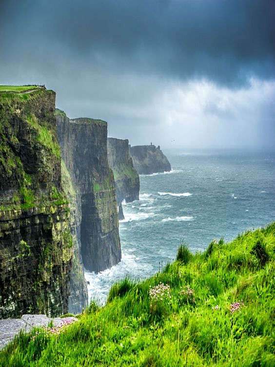 The Cliffs of Moher ...