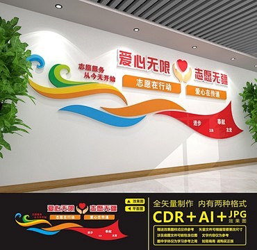 CDR 志愿者文化墙