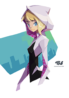 Miya_Sut采集到S——Spiderman Gwen