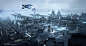 Sherman base for Star citizen, emmanuel shiu : A piece I did for the game Star Citizen.base,