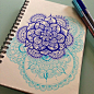 Circle #mandala #zentangle #doodle