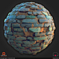 Stylized Stone Texture #2, Simranjeet Singh : Stylized Stone Texture can be used for walls or floor..but this time i wanted to create a overwatch style texture so here is it. 
Hope you guys like it.