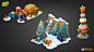 Hay Day - Christmas Props Set 