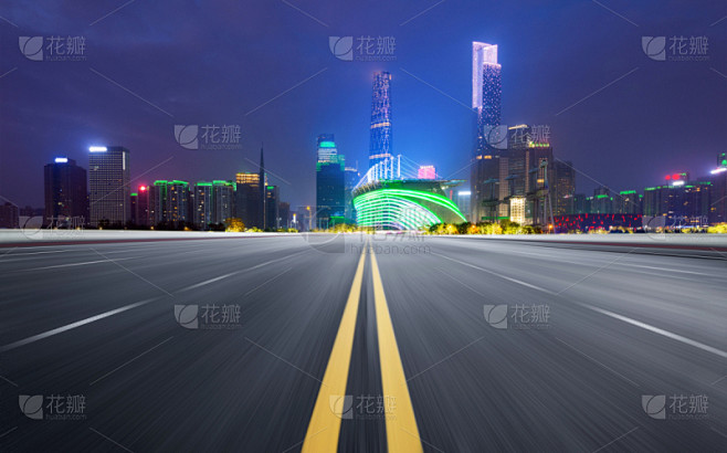 公路,广州,都市风景,无人,沥青,汽车,...