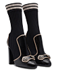 Dolce & Gabbana Knit Socks Ankle Boots - Farfetch