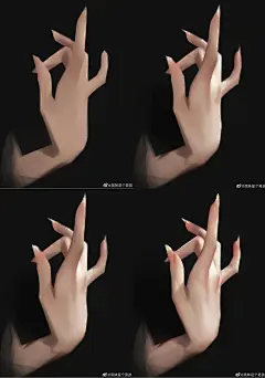 Dikadoll 大女 兰花指手型-淘宝网-花瓣网