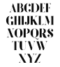 Goku | Font : Gokú is a typeface initially designed as a stencil font for the Basel & Geneva Watch Launch Event for Watches of Switzerland | Font