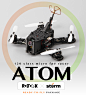 STORM Racing Drone (RTF / RotorX RX122 ATOM Storm Edition) - Storm-Racing-Drone-RX122-CF-RTF