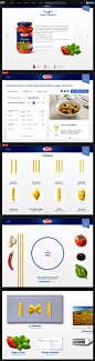 iPasta美食iPad应用界面设计 美食