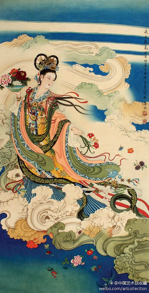 工笔画#【 黄均 《仕女图》 】黄均(.