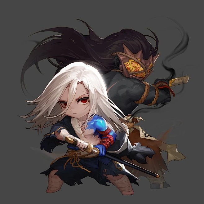 DNF SD 插图-花瓣网