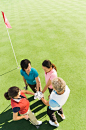 Women celebrating on golf course by Gable Denims on 500px