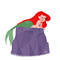 little mermaid Gif test by Vijolea