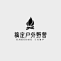 户外野营越野露营logo