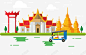 泰国皇宫矢量图 免费下载 页面网页 平面电商 创意素材