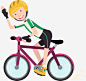 自行车运动员高清素材 共享单车 卡通男孩 打招呼 招手 爱好者 绿色出行 脚踏车 自行车 运动员 骑自行车 骑行者 骑车 免抠png 设计图片 免费下载