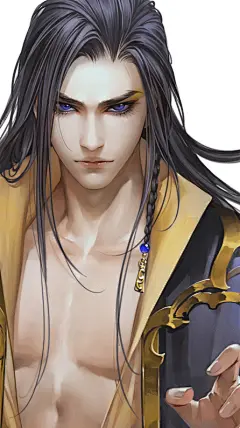 #美男# #唯美# #二次元# #动漫# #小清新# #治愈系# #插画# #帅哥# #古风#