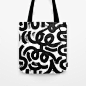 Tote-tally Necessary Bags From Society6 - Design Milk : If you’re in need of a cool tote for Spring, you’re in luck — Society6 has awesome choices created by its collective of artists and designers.