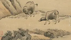 清 鱼俊牧牛图轴 - 故宫博物院 - 故宫壁纸
