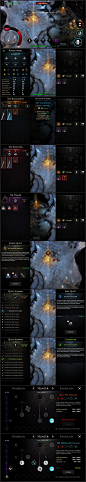 Heretic Gods Mobile UI