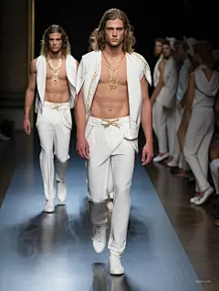 AI绘画_Prompts_Annecy_Apollon_one_of_the_12_gods_of_Olympus_walks_the_runway_r_c4df8981-6f42-4dbb-9f60-80996623d3b6_xpanx.com