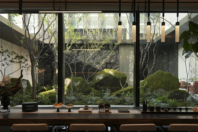 “小“庭院里的“大” 自然，金茂西安璞逸曲江示范区 / MIND STUDIO迈德景观 – mooool木藕设计网图片_Landscape ...