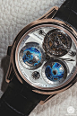 Now on?WatchAnish.com?-?Montblanc Villeret Tourbillon Cylindrique Geosphères Vasco da Gama, live from SIHH 2014.@北坤人素材