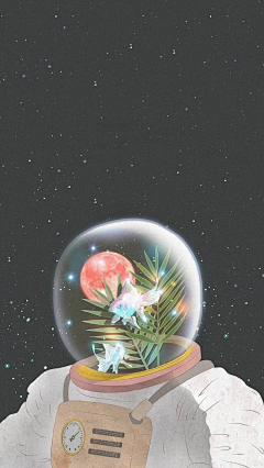 JUZIDP采集到扁平肌理插画