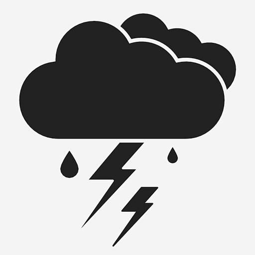 暴风雨天气雷电图标_88ICON https://88icon.com 暴风雨 天气 雷电 暴风雨天气 下雨 闪电 预报 天气预报