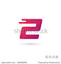 Number 2 logo icon design template elements