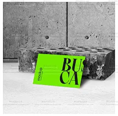 简约创意时尚卡片名片品牌VI设计样机PS贴图潮流卡片平面包装素材-淘宝网
