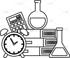 计算器,教科书,形状,纸,柔和,知识,时间,文学,叠,考试